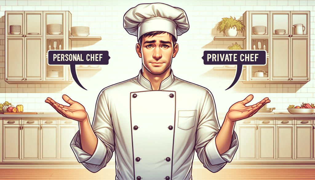 difference between personal chef and private chef